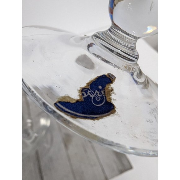 Imperial Candlewick Sundae Glasses 4 5/8" Footed Tumbler Juice Set of 4 - Picture 5 of 6